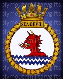 HMS Sea Devil Magnet